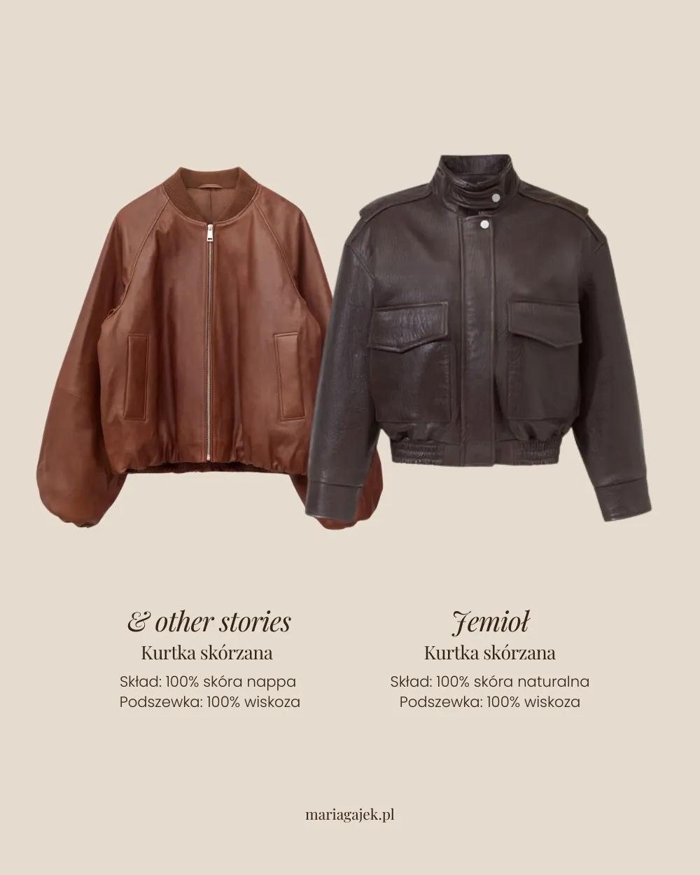 Kurtka skórzana