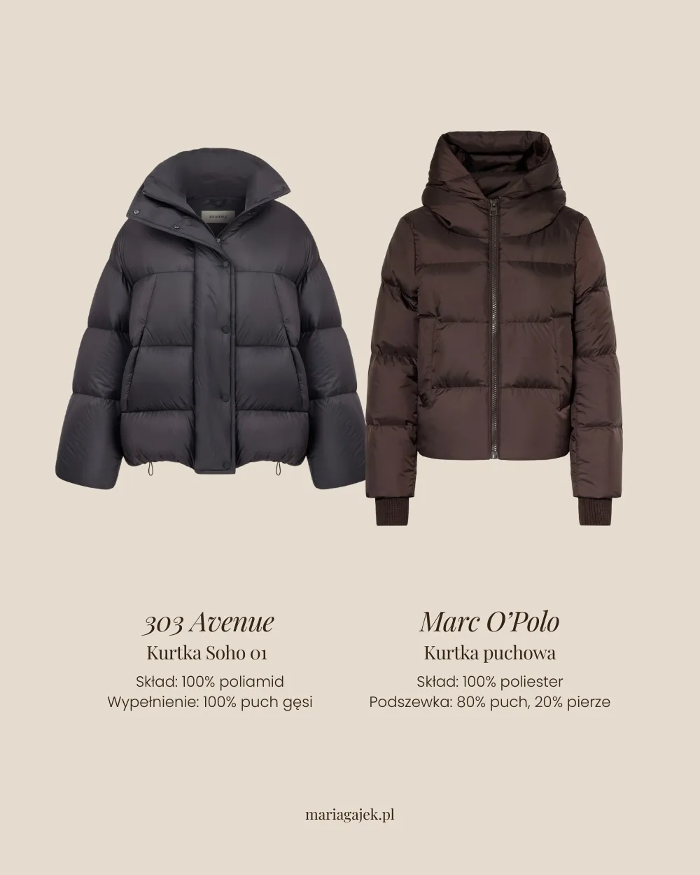 Puchówka – przykłady