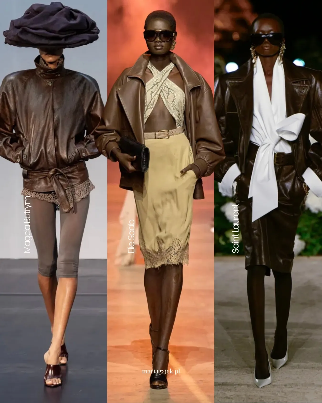 Magda Butrym – Elie Saab – Saint Laurent