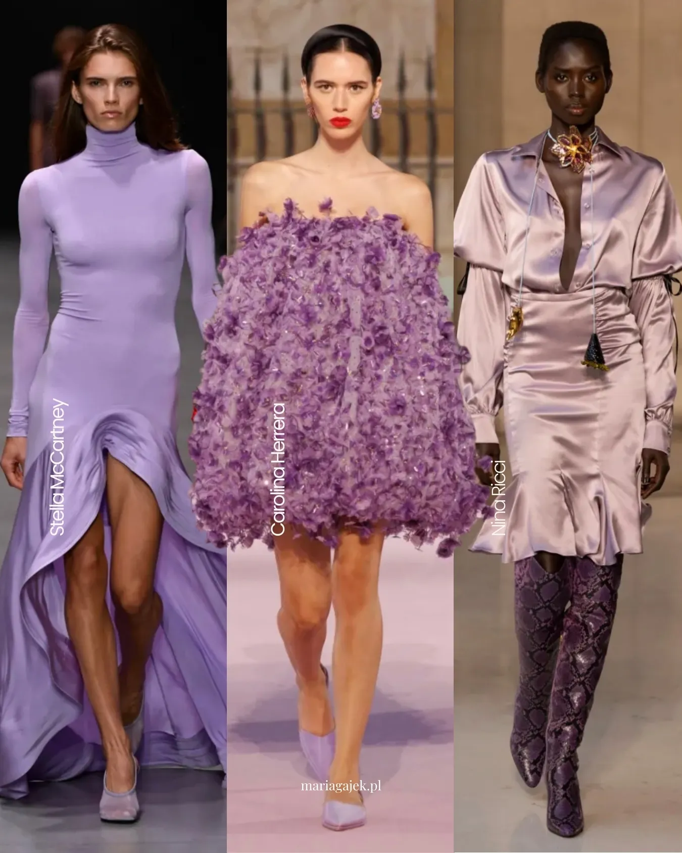 Stella McCartney – Carolina Herrera – Nina Ricci