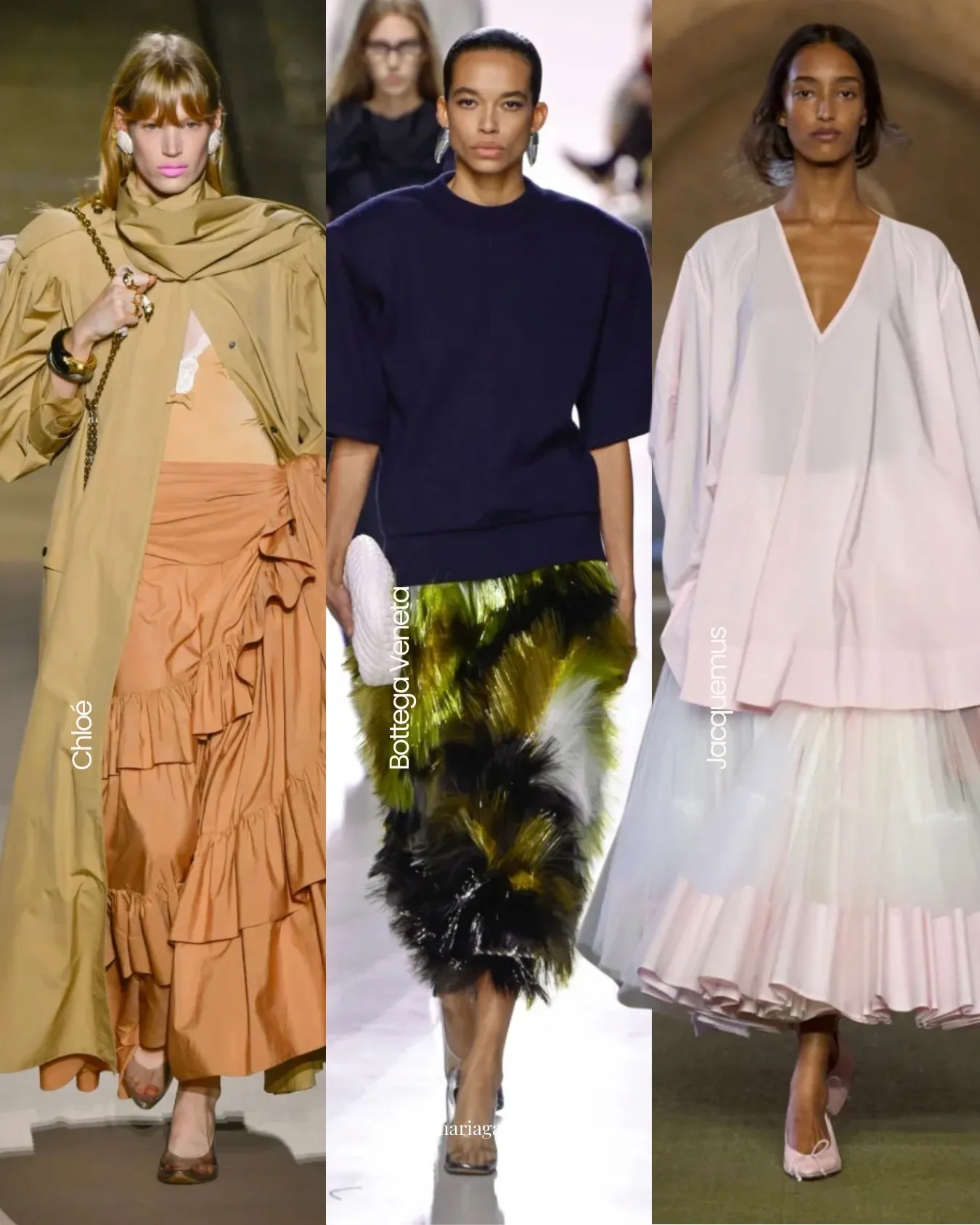 Chloé – Bottega Veneta – Jacquemus